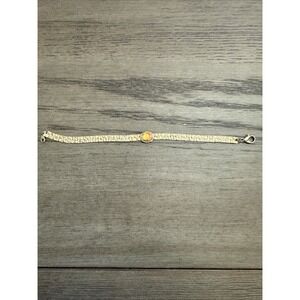 Bracelet Gold Tone Real Gold?‎ Opal? Stargazer?
